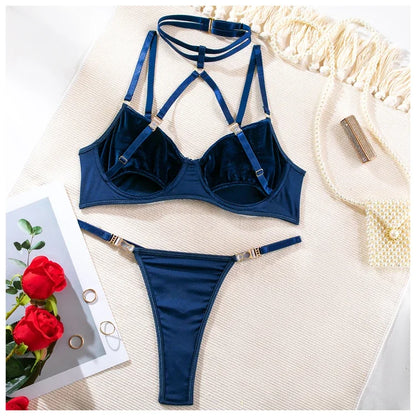 Buckle & Bare Harness Lingerie Set