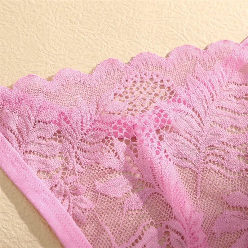 Fleur Essentials Lace Thong 5-Pack