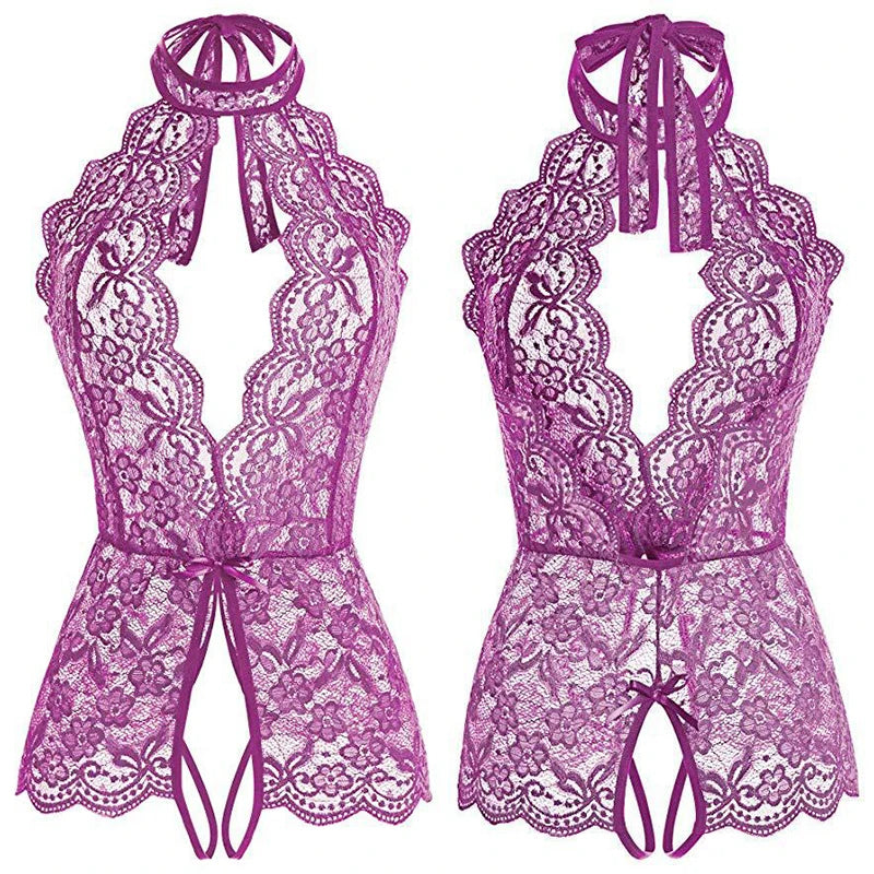 Eternal Flame Lace Bodysuit