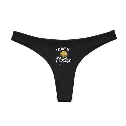 Say Less Statement Thong