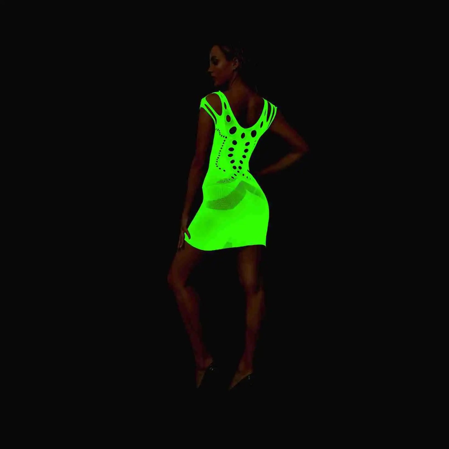 Neon Temptation Bodystocking