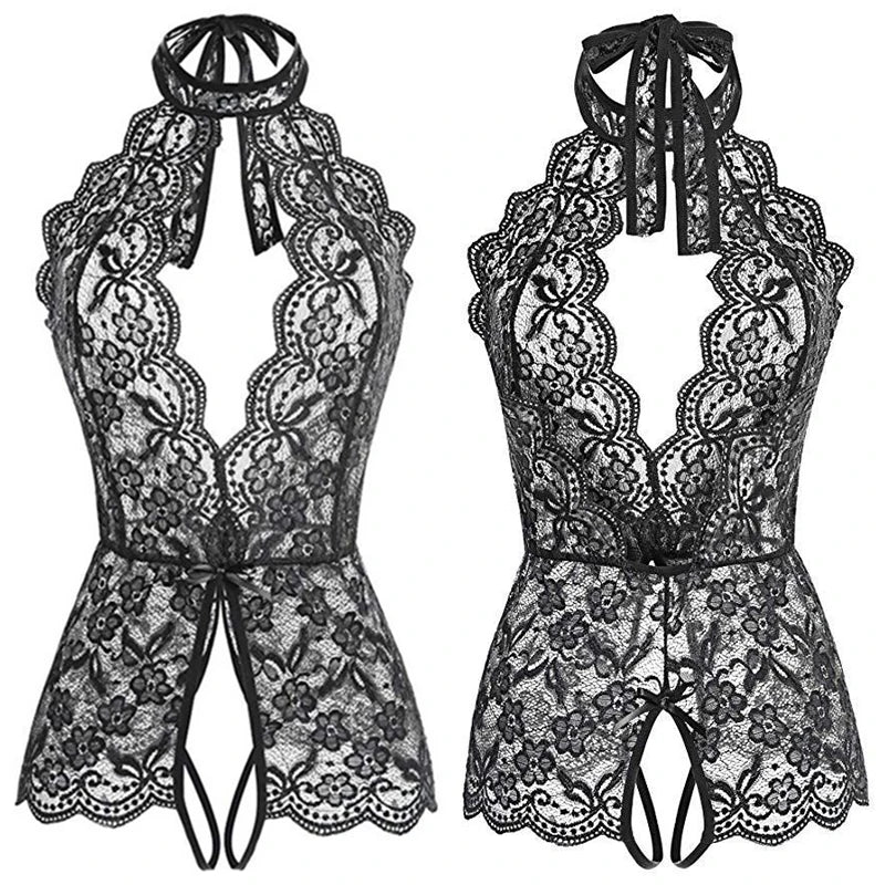 Eternal Flame Lace Bodysuit