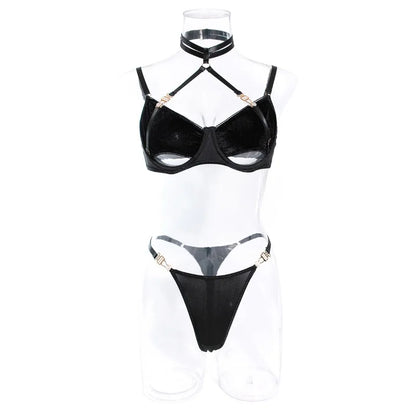 Buckle & Bare Harness Lingerie Set