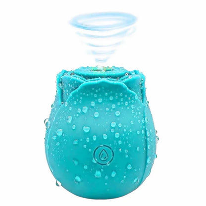 Rose Shape Sucking Vibrator