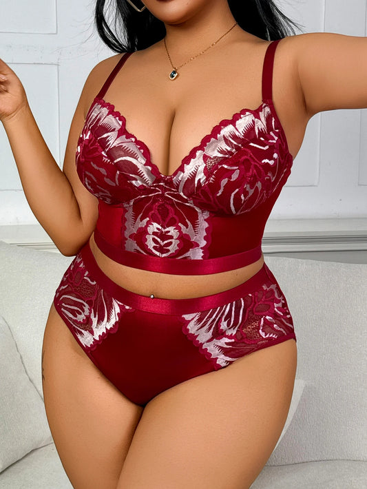 The Christmas Love Affair Lingerie Set