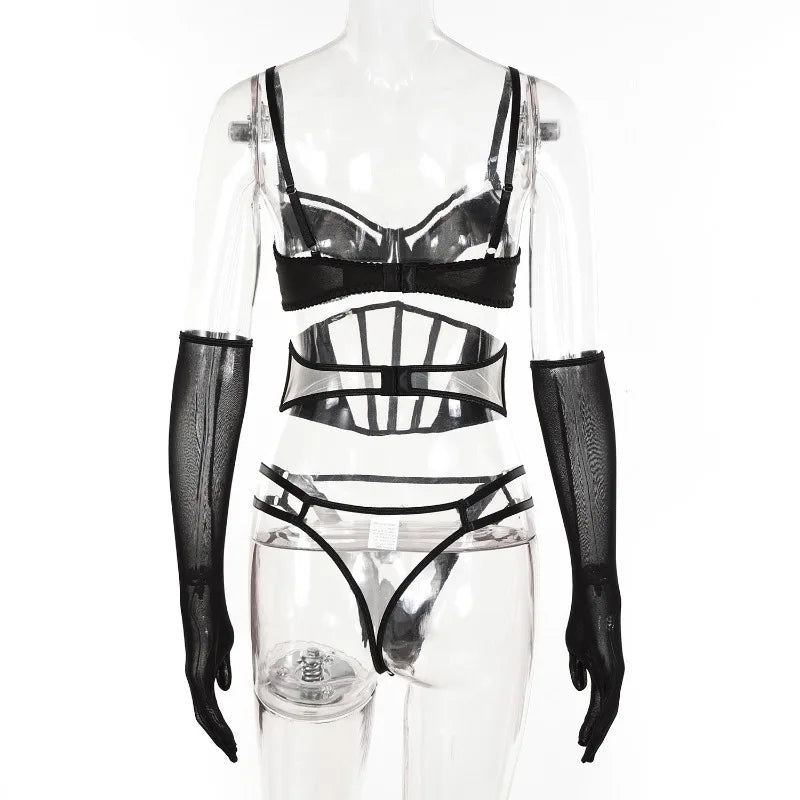 Bare Architecture Lingerie Set