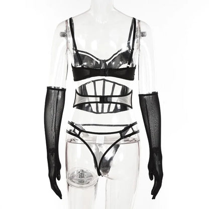 Bare Architecture Lingerie Set