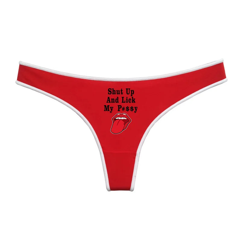 Say Less Statement Thong