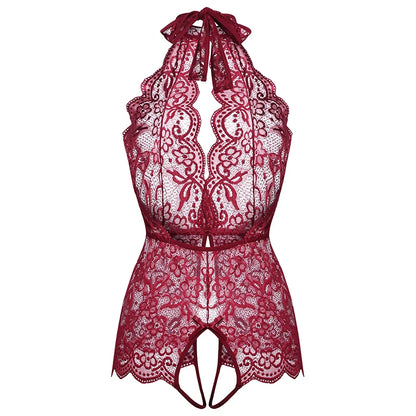 Eternal Flame Lace Bodysuit
