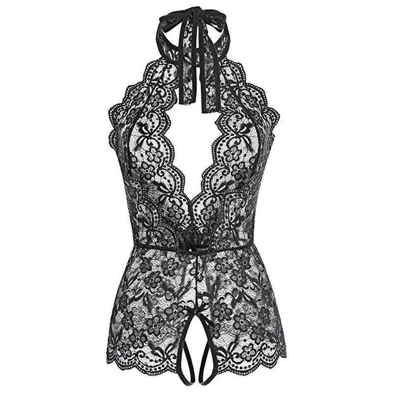 Eternal Flame Lace Bodysuit