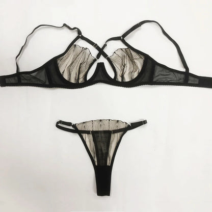 Botanical Code Lingerie Set
