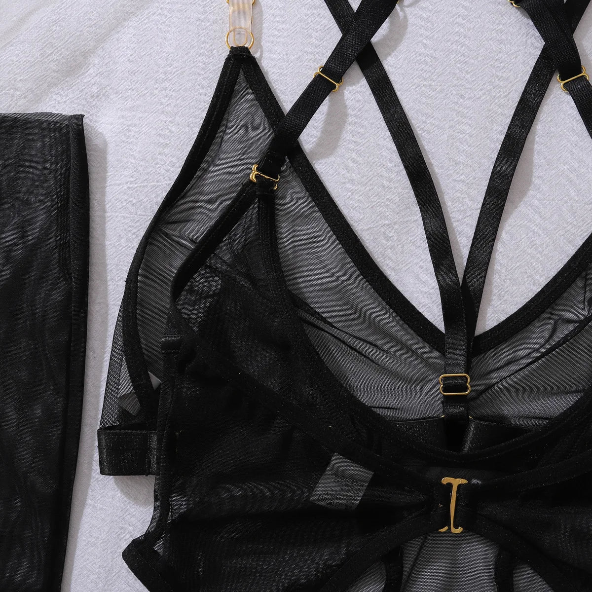 Prism Veil Harness Bodystocking Set