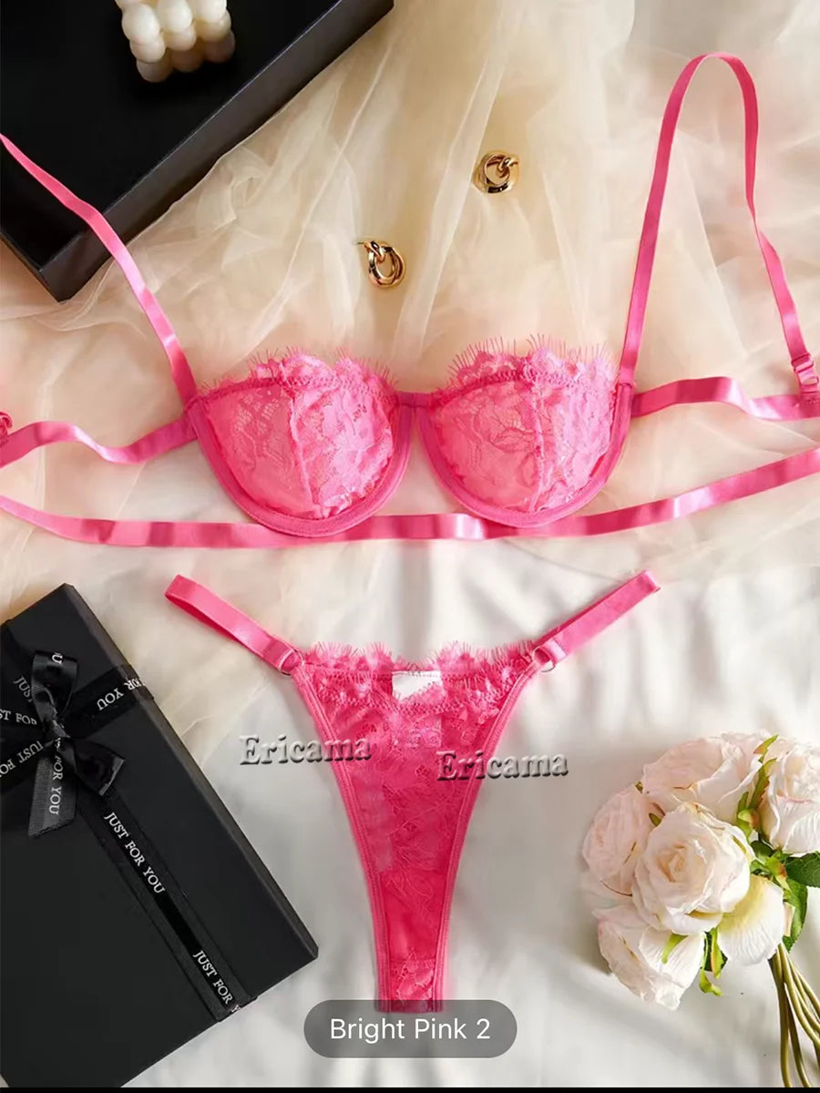 Floral Temptation Lingerie Set