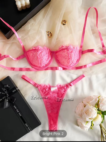 Floral Temptation Lingerie Set