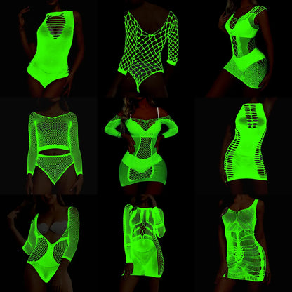 Neon Temptation Bodystocking
