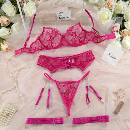 Lattice Luxe Suspender Set