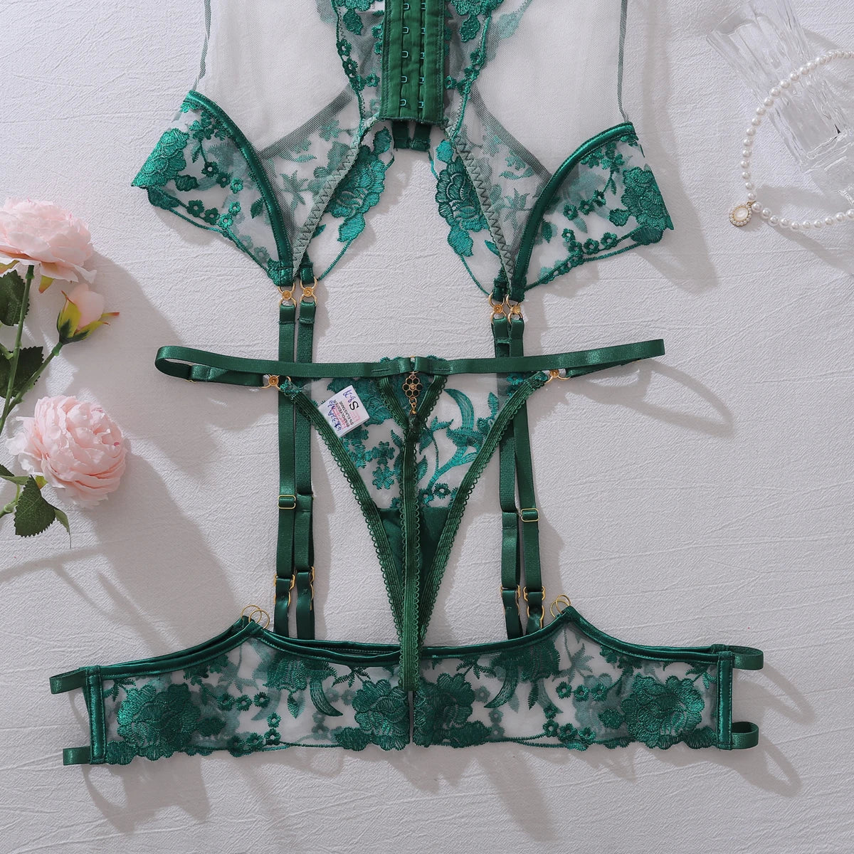 Belladonna Corset Suspender Set