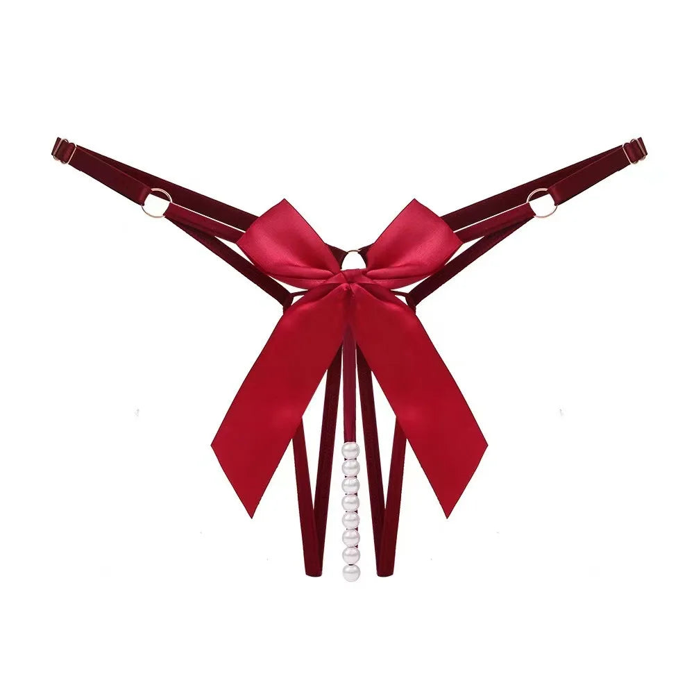 Wrapped in Desire Pearl Thong
