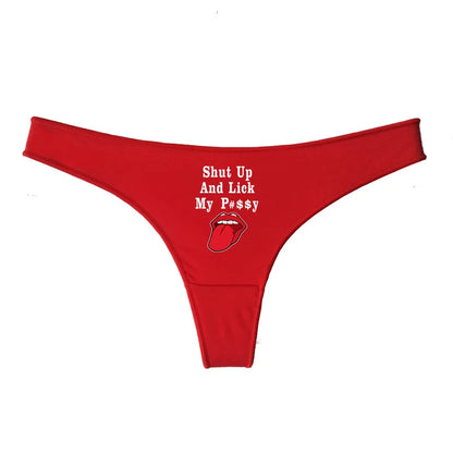 Say Less Statement Thong