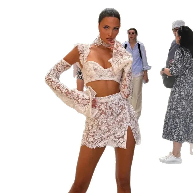 Enchanted Ivory Lace Set