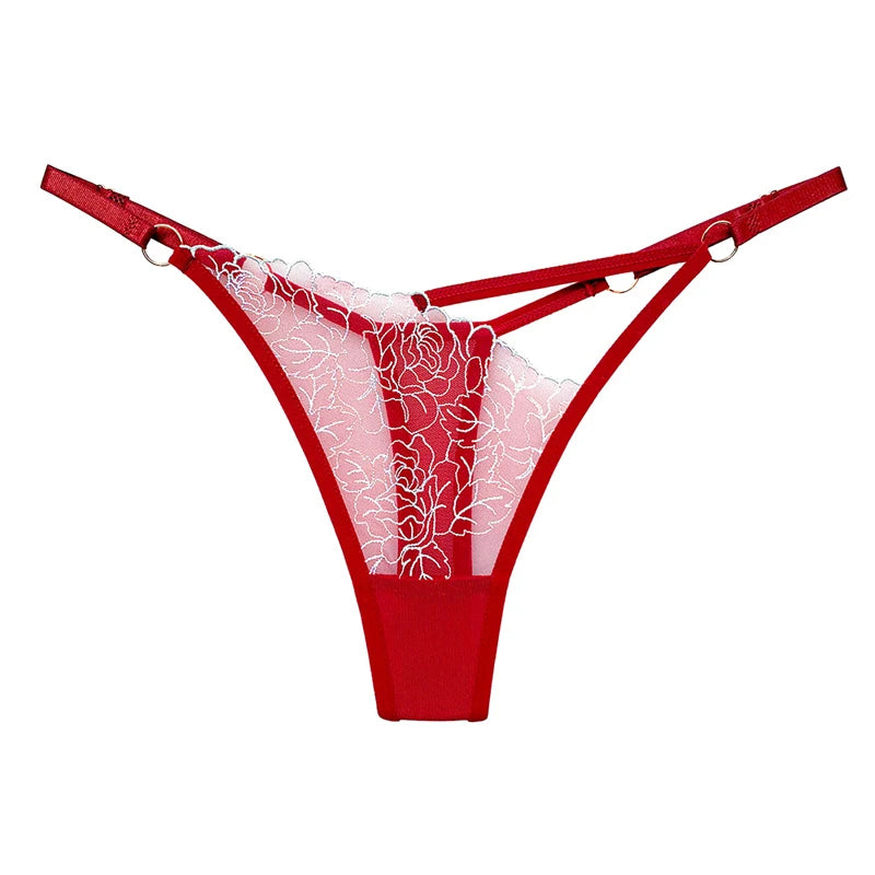 Petal Frame Strappy Thong