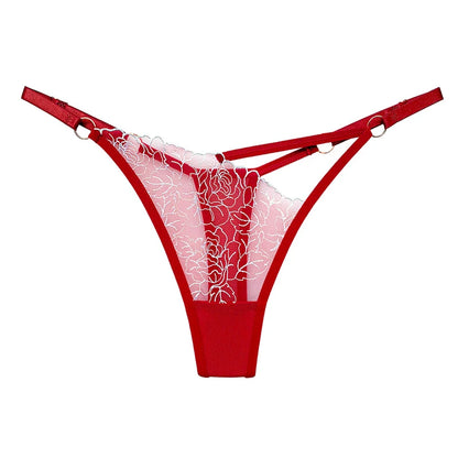 Petal Frame Strappy Thong