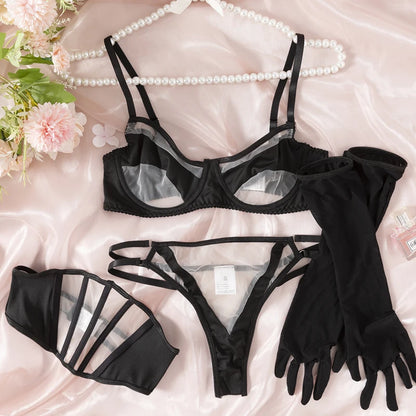 Bare Architecture Lingerie Set