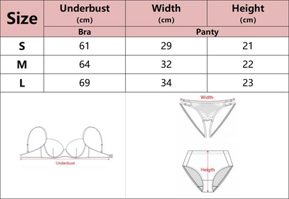 Botanical Code Lingerie Set