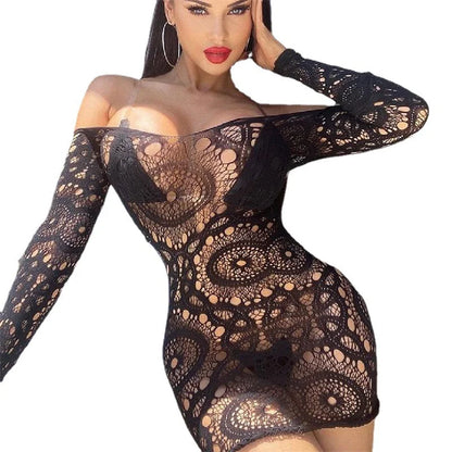 Shadow Siren Lace Mini Dress