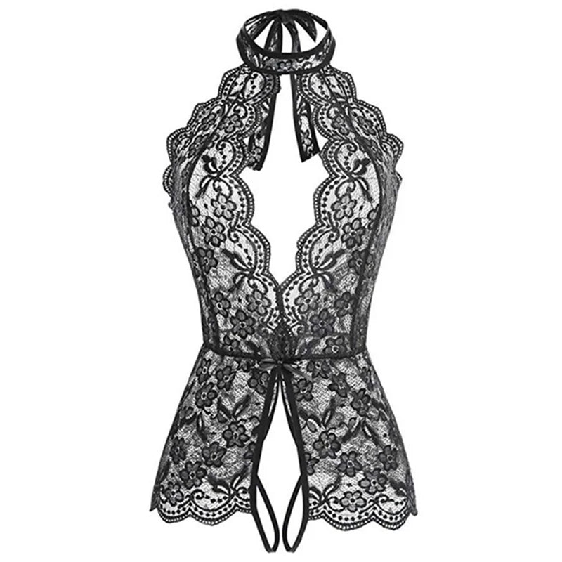 Eternal Flame Lace Bodysuit