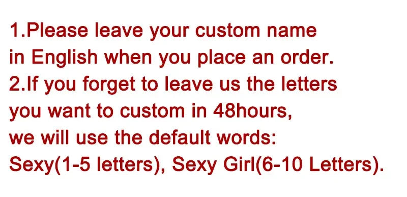 Signature Desire Personalised Lingerie Set