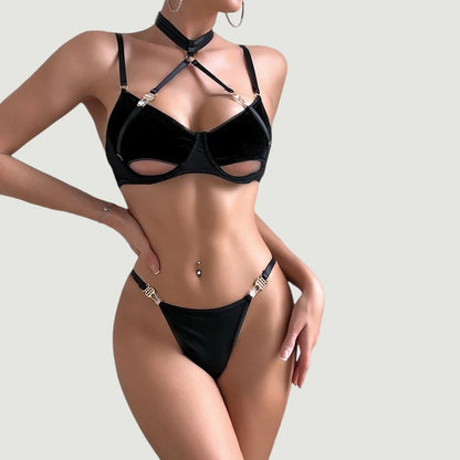 Buckle & Bare Harness Lingerie Set