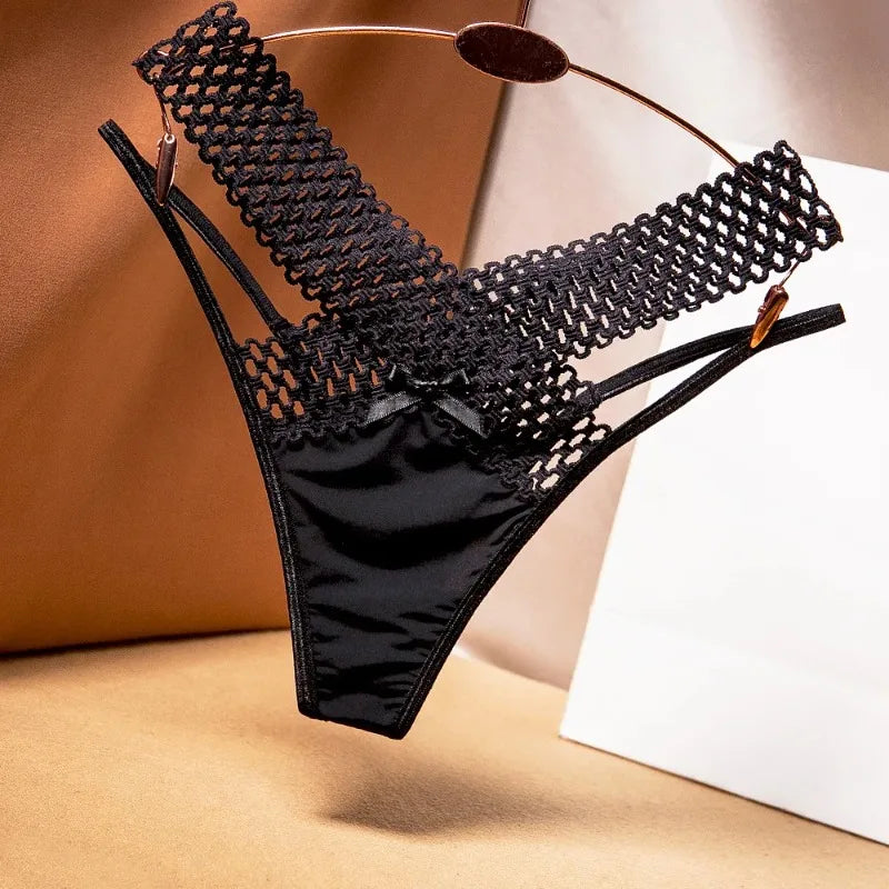 Woven Temptation Strappy Thong