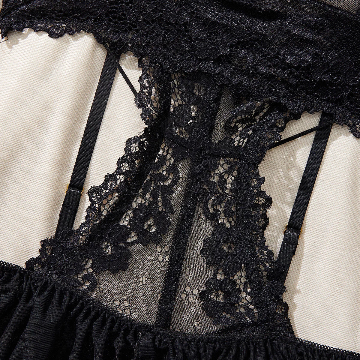 Midnight Darling Lace Babydoll