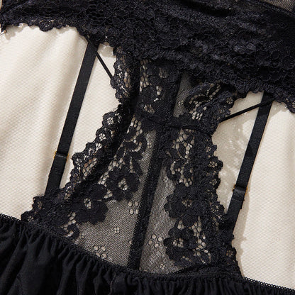 Midnight Darling Lace Babydoll