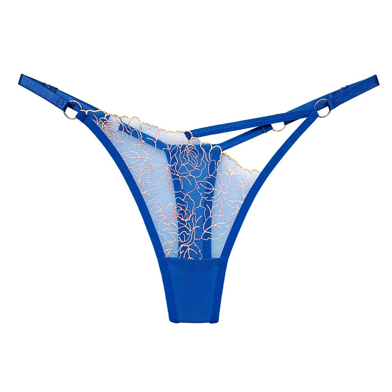 Petal Frame Strappy Thong