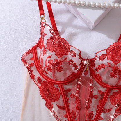 Belladonna Corset Suspender Set