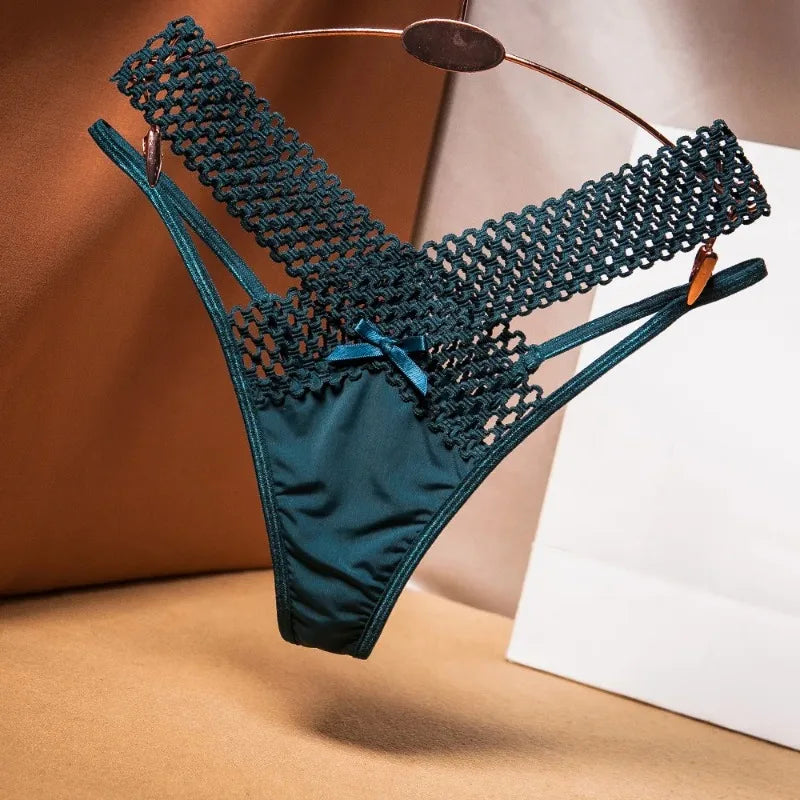 Woven Temptation Strappy Thong