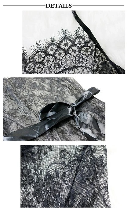 Draped in Desire Lace Chemise