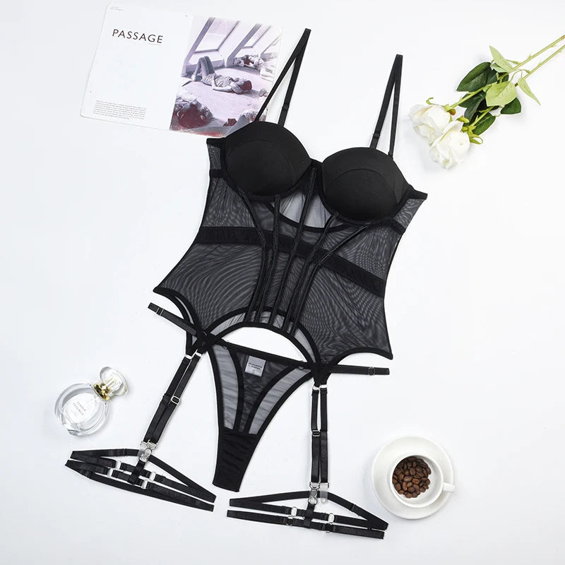 After Dark Suspender Set