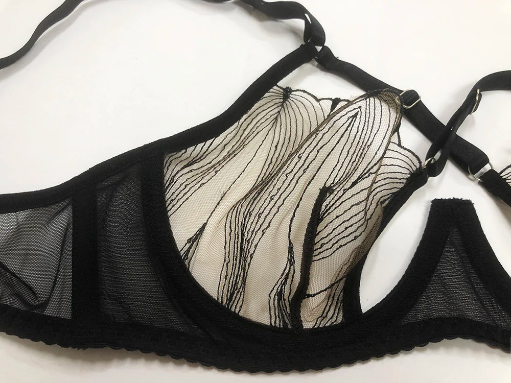 Botanical Code Lingerie Set