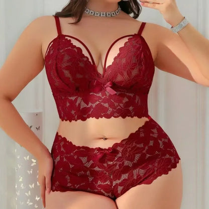 Velvet Vows Lace Lingerie Set