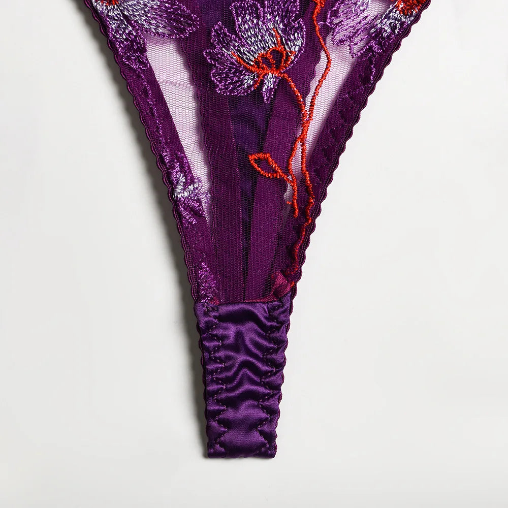 Electric Eden Suspender Set
