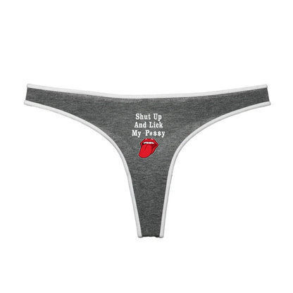 Say Less Statement Thong
