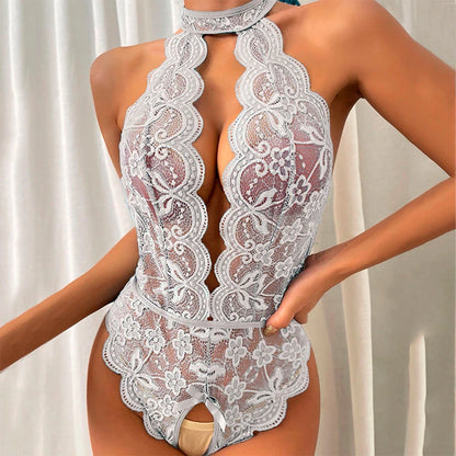 Eternal Flame Lace Bodysuit