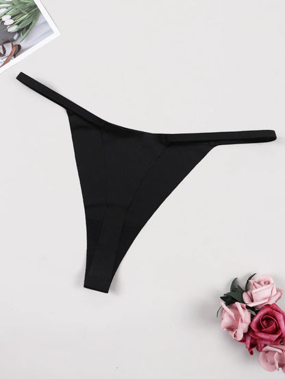Proceed With Caution Statement Thong