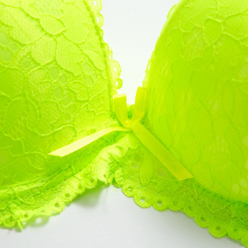 Electric Bloom Lace Lingerie Set
