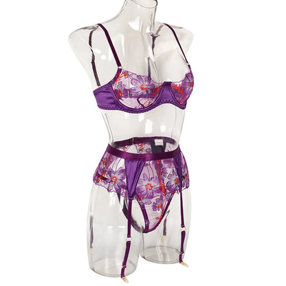 Electric Eden Suspender Set