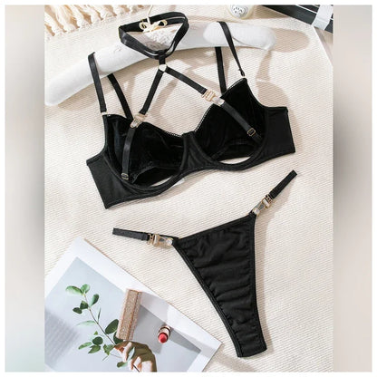 Buckle & Bare Harness Lingerie Set