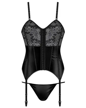Midnight Sculpt Corset Bodysuit